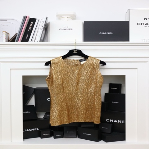 Chanel 96年西阵织背心马甲上衣