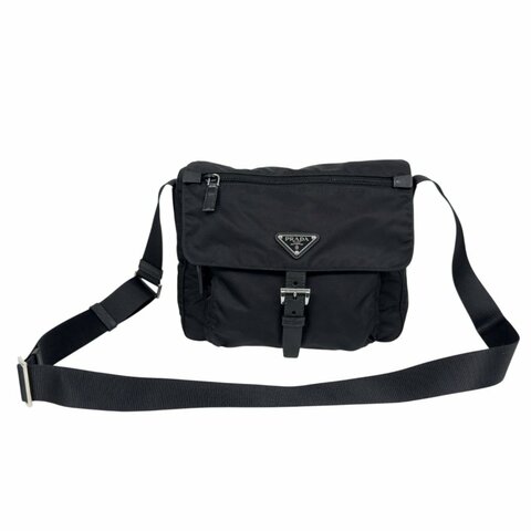 PRADA 三角標 斜揹袋