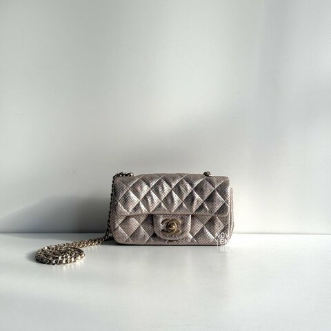 98新🆕 Chanel 香奈兒 Mini CF 香檳金色金釦