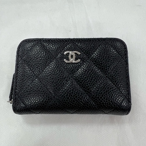 CHANEL 經典拉鍊零錢包