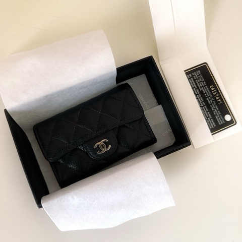 Chanel 經典卡包 卡夾 零錢包 耐用牛皮款