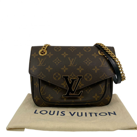 △ LOUIS VUITTON 路易·威登 Brown Coated Canvas Monogram Passy Shoulder Bag 啡色塗層帆布經典老花肩背包 M45592-267013702
