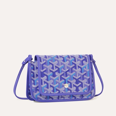 全新限量goyard 藍莓紫 信封包