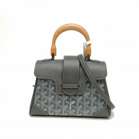 GOYARD SAIGON西貢Mini20灰色PVC肩背包