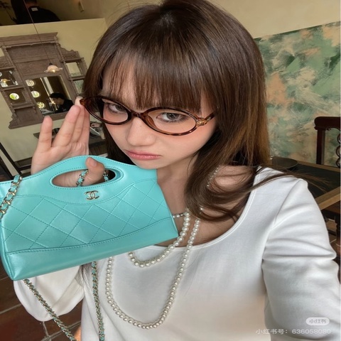 【威選精品】  ✨ CHANEL 金扣 31 Bag Nano 手提肩背斜背包 ✨