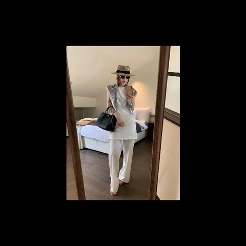Hermès 愛馬仕 黑銀花園包 ，輕巧實用、休閒感十足，單品特惠好價。
