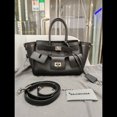 Balenciaga bel air mini black