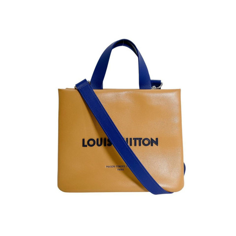 路易威登 (Louis Vuitton) 迷你牛皮購物袋 M28310 藏紅花黃