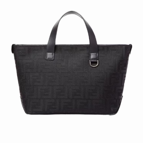 Fendi 男士 FF Squared 小號托特包均碼碼33cm*11cm*21cm