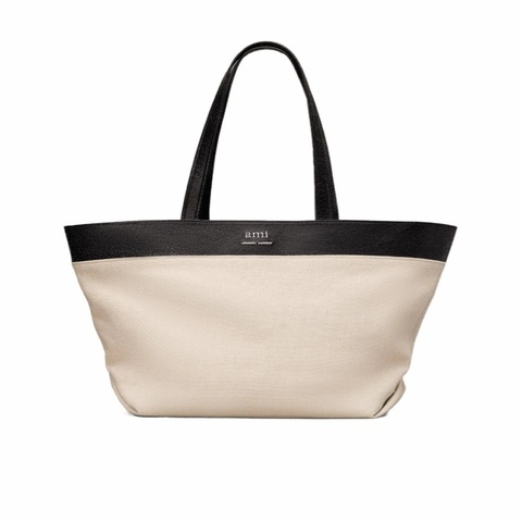 Ami Paris 男士 East West拼接手提包均碼碼33cm*17cm*34cm