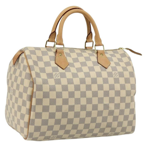 路易威登 Damier Azur Speedy 30 手提包 N41533 LV Auth 186634A