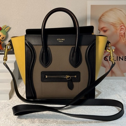 Celine拼色笑臉 15年編碼 底長20。
