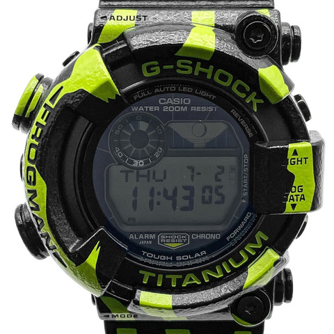 卡西歐 G-SHOCK 蛙人腕錶 GW-8200TPF-1JR 太陽能男士腕錶