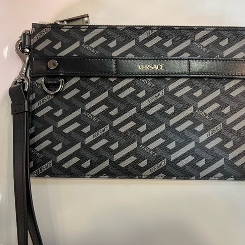Versace Le Greca clutch