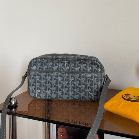 #極新 Goyard CapVert灰老花相機包