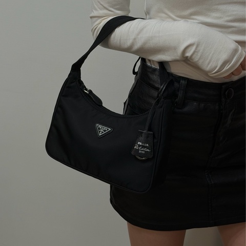 #98新 Prada 2000 hobo 手提包