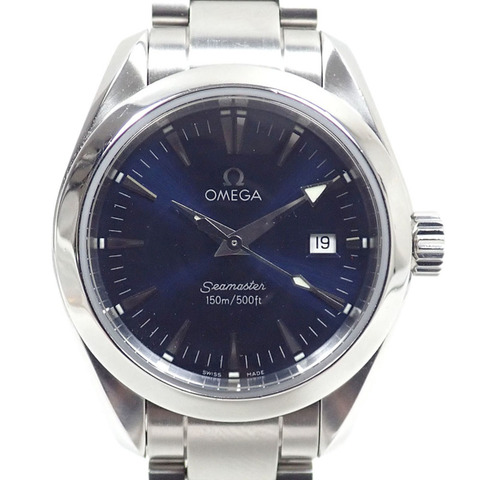 歐米茄海馬系列Aqua Terra女士石英錶 SS 2577.80.00 電池驅動