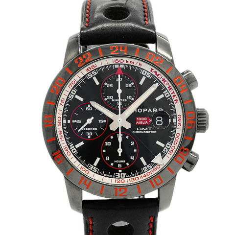蕭邦 Mille Miglia GMT Speed Black II 16 8992 錶盤男士腕錶