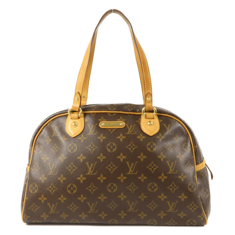 LOUIS VUITTON Monogram Montorgueil GM金扣肩背袋