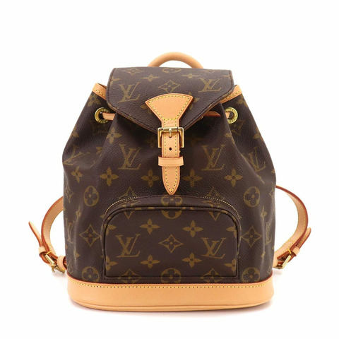 路易威登 Monogram Mini Montsouris 雙肩包（棕色，M51137）