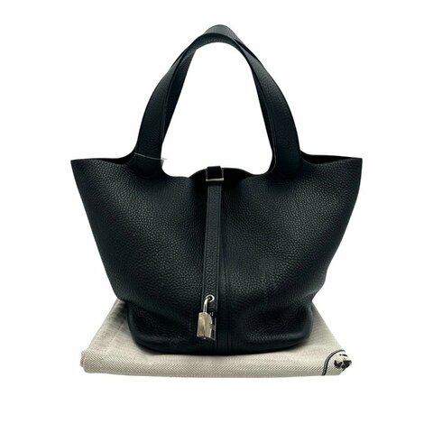 【美收精品】HERMES  Picotin Lock 黑色  C-749 【隔月月中將轉賣至日本 上架期限30天】
