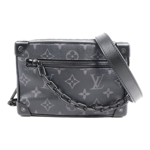 LOUIS VUITTON Monogram Eclipse Mini Soft Trunk肩背袋