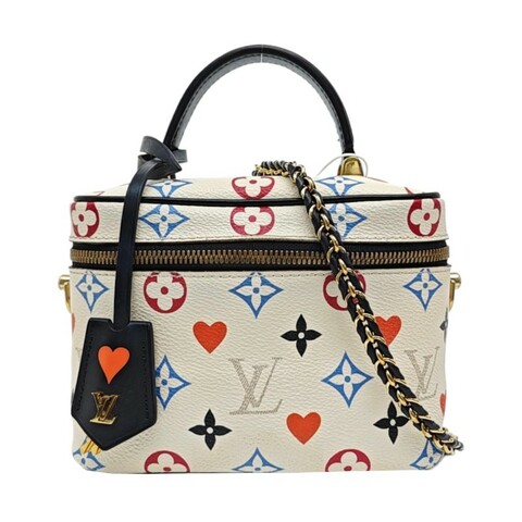 Louis Vuitton/路易威登Nice Nano撲克牌vanity化妝包