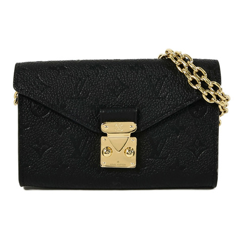 LOUIS VUITTON Monogram Empreinte Pouch Metis鏈帶肩背袋