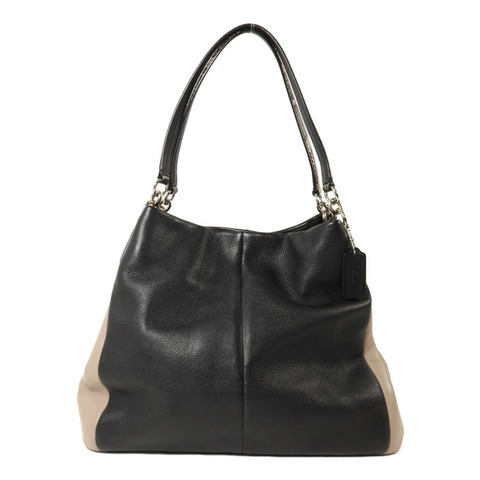 COACH 牛皮皮革Shoulder Bag手挽袋