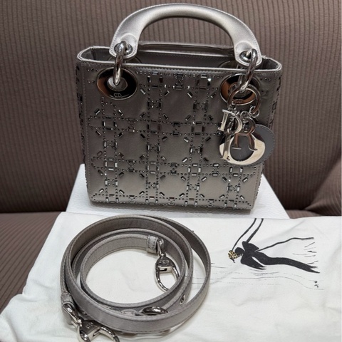 迪奧/Dior 迷你 LADY DIOR 手袋 M0500PRTC_M932
