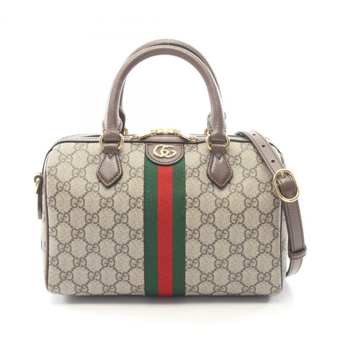 GUCCI Ophidia GG Supreme 小號手提兩用包 772061 帆布 米色