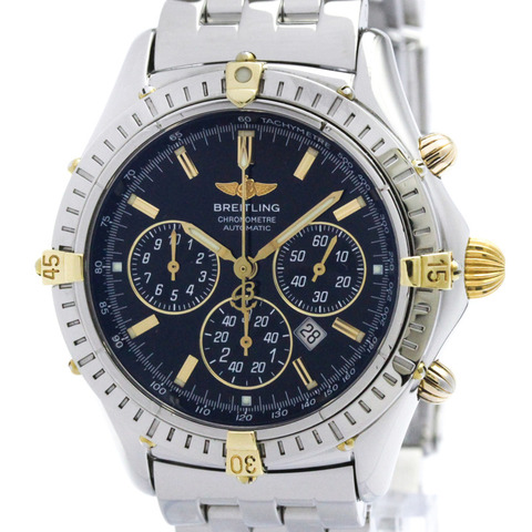 百年靈 Shadow Flyback Chronograph 精鋼男錶 B35312 拋光款