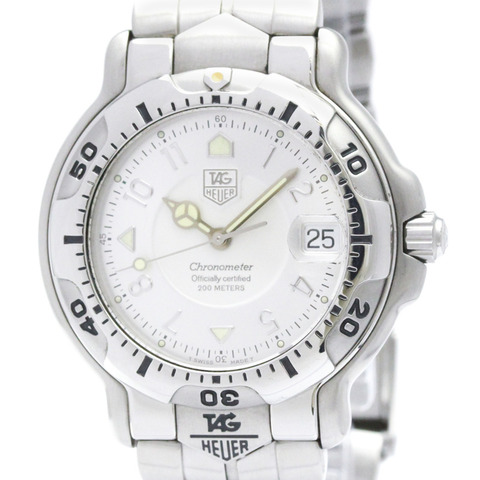 TAG HEUER 6000 天文台認證精鋼自動男士腕錶 WH5111 拋光