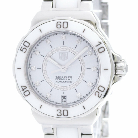 TAG HEUER 豪雅一級方程式鑽石自動陶瓷精鋼腕錶 WAU2211 拋光