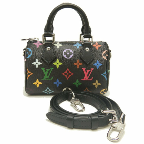 路易威登 Louis Vuitton Multi LVx™ Nano Speedy M13406 手提包 黑色 女士 253990