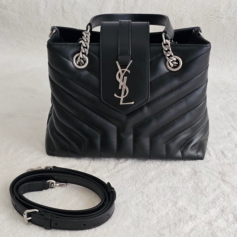 ysl loulou 黑銀兩用包 全新閒置
