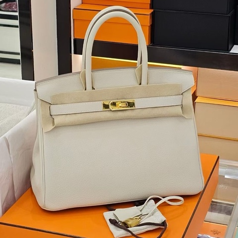 Hermes 愛馬仕 birkin30 金扣 w刻