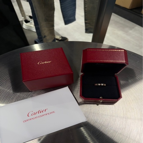 Cartier Love 窄版玫瑰金戒指｜Classic Trend CT精品｜台北東區實體