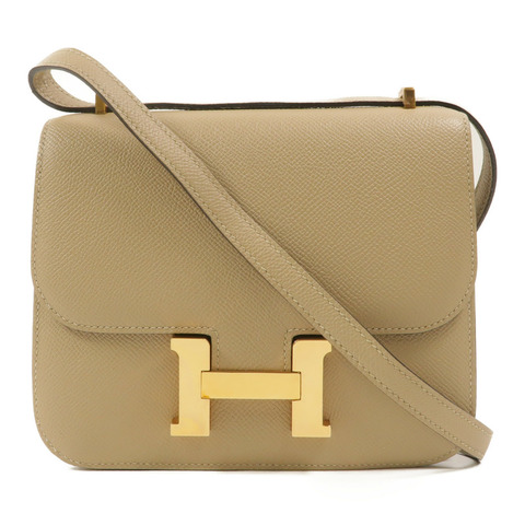 HERMES Epsom皮革Constance Mini肩背袋Trench