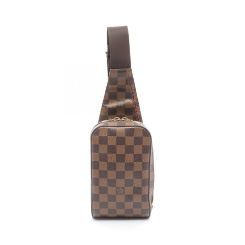 路易威登 Geronimos Damier Ebene 腰包/斜背包 N51994 PVC塗層帆布 棕色 二手 男女通用