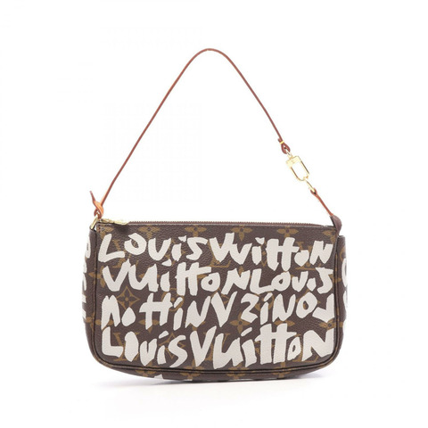 路易威登 Pochette Accessoires 手提包 M92192 Monogram Graphic 帆布 二手