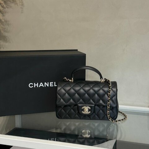 CHANEL Handle Mini CF20 - 黑金