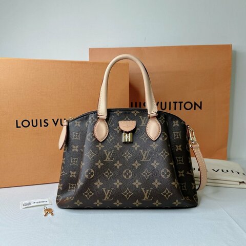 LV Rivoli PM老花手提斜背包