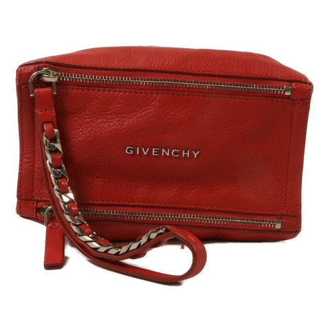 GIVENCHY 牛皮皮革Pandora Wristlet Pouch手拿包