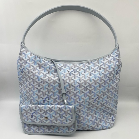 Goyard/戈雅 限量冰川藍Hobo腋下包子母包肩背包