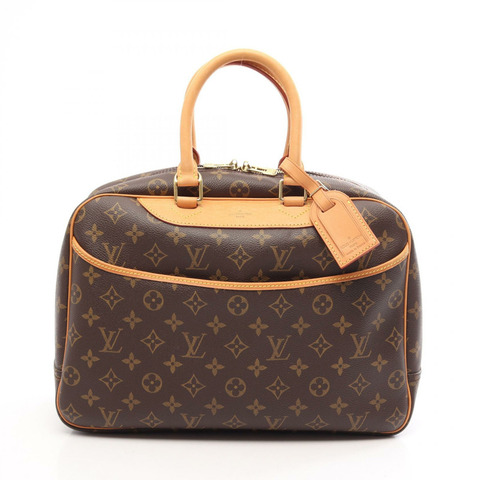 路易威登 Deauville Bowling Vanity 手提包 M47270 Monogram 帆布 二手女士