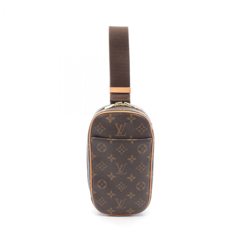 路易威登 Pochette Gange 腰包斜背包 M51870 Monogram 帆布 二手 LV