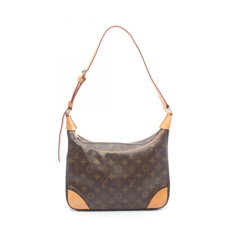 路易威登 Boulogne PM 單肩包 M51265 Monogram 帆布皮革 二手女士
