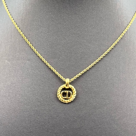 【撿漏價Full Set適合送禮👍🏻全網最便宜💫】Dior/迪奥 經典CD Logo 項鏈 保值款