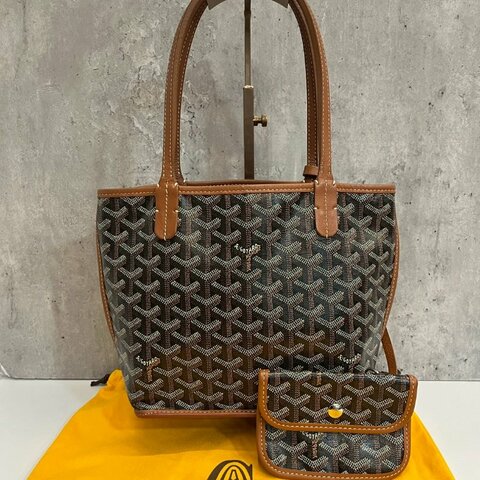 Goyard Mini tote 棕色